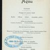 INAUGURAL BANQUET [held by] MISSOURI SOCIETY OF NEW YORK [at] WALDORF-ASTORIA [NY] (HOTEL;)