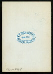 INAUGURAL BANQUET [held by] MISSOURI SOCIETY OF NEW YORK [at] WALDORF-ASTORIA [NY] (HOTEL;)