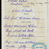 DINNER [held by] OCEANIC STEAMSHIP CO. - VENTURA [at] EN ROUTE (SS)