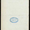 DINNER [held by] AMERICAN CLIMATOLOGICAL ASSOCIATION [at] "CATARACT HOUSE, NIAGARA FALLS, NY" (HOTEL)