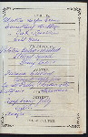 DINNER [held by] OCEANIC STEAMSHIP CO. - VENTURA [at] EN ROUTE (SS)