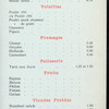 LUNCH & DINNER [held by] HOTEL DU MUSEE' [at] BATTLEFIELD - WATERLOO (REST;)