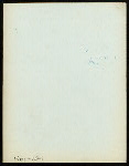 BREAKFAST - SECOND CABIN [held by] OCEANIC STEAMSHIP COMPANY [at] EN ROUTE ABOARD SS VENTURA (SS;)