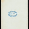 BANQUET IN HONOR OF THE NATIONAL ASSOCIATION OF RAILROAD COMMISSIONERS OF THE UNITED STATES [held by] COMMERCIAL ORGANIZATIONS OF SAN FRANCISCO [at] "PALACE HOTEL, SAN FRANCISCO, CA" (HOTEL;)