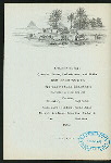 DINNER [held by] NORDDEUTSCHER LLOYD  BREMEN [at] EN ROUTE ABOARD KONIGIN LUISE (SS;)