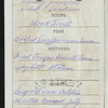 DINNER [held by] OCEANIC STEAMSHIP CO. - VENTURA [at] EN ROUTE (SS)
