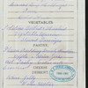 DINNER [held by] OCEANIC STEAMSHIP CO. - VENTURA [at] EN ROUTE (SS)