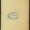 COMPL. DINNER TO AMERICAN ASSOCIATION OF DINING CAR SUPERINTENDENTS [held by] I.R.BENJAMIN [at] "RUSSELL HOUSE,DETROIT,MICH." (HOTEL)