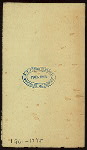 COMPL. DINNER TO AMERICAN ASSOCIATION OF DINING CAR SUPERINTENDENTS [held by] I.R.BENJAMIN [at] "RUSSELL HOUSE,DETROIT,MICH." (HOTEL)