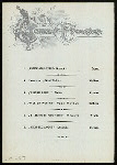 DINNER [held by] NORDDEUTSCHER LLOYD BREMEN [at] "SS ""FRIEDRICH DER GROSSE""" (SS;)