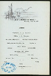 DINNER [held by] NORDDEUTSCHER LLOYD BREMEN [at] EN ROUTE ABOARD DAMPFER FRIEDRICH DER GROSSE (SS;)