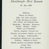 BREAKFAST [held by] HAMBURG-AMERIKA LINIE [at] EN ROUTE ABOARD FURST BISMARCK (SS;)