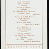 ANNUAL DINNER [held by] INTERNATIONAL ACETYLENE ASSOCIATION [at] "ELLICOTT CLUB, BUFFALO, NY" (REST;)