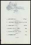 DINNER [held by] NORDDEUTSCHER LLOYD BREMEN [at] EN ROUTE ABOARD DAMPFER FRIEDRICH DER GROSSE (SS;)