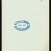 DINNER [held by] CASTLETON HOTEL [at] "NEW BRIGHTON,S.I. NY" (HOTEL)