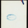 DINNER [held by] BUNGALOW [at] "SHREWSBURY,MASS." (?)