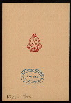 BREAKFAST [held by] HAMBURG-AMERIKA - EXPRESS STEAMER FURST BISMARCK [at] EN ROUTE (SS)