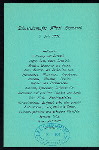BREAKFAST [held by] HAMBURG-AMERIKA LINIE [at] SS FURST BISMARCK (SS;)