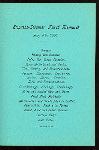 BREAKFAST [held by] HAMBURG-AMERIKA LINIE [at] SS FURST BISMARCK (SS;)