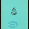 BREAKFAST [held by] HAMBURG-AMERIKA LINIE [at] SS FURST BISMARCK (SS;)