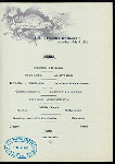 DINNER [held by] NORDDEUTSCHER LLOYD BREMEN [at] SS FRIEDRICH DER GROSSE (SS;)