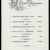 DINNER [held by] NORDDEUTSCHER LLOYD BREMEN [at] SS FRIEDRICH DER GROSSE (SS;)