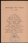 BREAKFAST [held by] HAMBURG-AMERIKA LINIE [at] SS FURST BISMARCK (SS;)