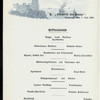DINNER [held by] NORDDEUTSCHER LLOYD BREMEN [at] SS FRIEDRICH DER GROSSE (SS;)