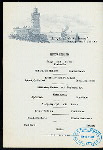 DINNER [held by] NORDDEUTSCHER LLOYD BREMEN [at] SS FRIEDRICH DER GROSSE (SS;)