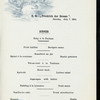DINNER [held by] NORDDEUTSCHER LLOYD BREMEN [at] SS FRIEDRICH DER GROSSE (SS;)