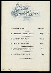 DINNER [held by] NORDDEUTSCHER LLOYD BREMEN [at] SS FRIEDRICH DER GROSSE (SS;)