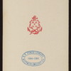 BREAKFAST [held by] HAMBURG-AMERIKA LINIE - STEAMER FURST BISMARCK [at] EN ROUTE (SS)
