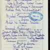 DINNER [held by] OCEANIC STEAMSHIP COMPANY -S.S.ZEALANDER [at] EN ROUTE TO AUSTRALIA (SS)