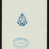 BREAKFAST [held by] HAMBURG-AMERIKA LINIE [at] EN ROUTE ABOARD EXPRESS STEAMER FURST BISMARCK (SS;)