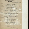 DINNER [held by] NIPPON YUSEN KAISHA [at] EN ROUTE ABOARD S.S. ROSETTA MARU (SS;)