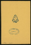 BREAKFAST [held by] HAMBURG-AMERIKA LINIE [at] EN ROUTE ABOARD EXPRESS STEAMER FURST BISMARCK (SS;)