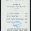 DINNER [held by] HAMBURG-AMERIKA LINIE [at] EN ROUTE ABOARD EXPRESS STEAMER FURST BISMARCK (SS;)