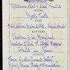 DINNER [held by] OCEANIC STEAMSHIP CO. [at] EN ROUTE ABOARD S.S.ZEALANDIA (SS;)