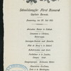 DINNER [held by] HAMBURG-AMERIKA LINIE [at] EN ROUTE ABOARD EXPRESS STEAMER FURST BISMARCK (SS;)