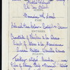 DINNER [held by] OCEANIC STEAMSHIP COMPANY [at] S.S. ZEALANDIA (SS;)