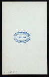 MENU [held by] BERG EN DAL HOTEL [at]  (HOTEL;)