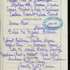 DINNER [held by] OCEANIC STEAMSHIP [at] S.S. ZEALANDIA (SS;)