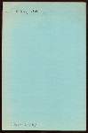 BREAKFAST [held by] LOGAN HOUSE [at] "ALTOONA, PA" (HOTEL;)
