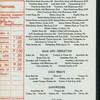 DAILY MENU [held by] ELECTRIC TOWER RESTAURANT [at] "(BUFFALO, NY?)" (REST;)