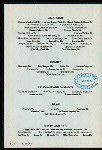 DAILY MENU [held by] ELECTRIC TOWER RESTAURANT [at] "(BUFFALO, NY?)" (REST;)