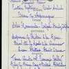 DINNER [held by] OCEANIC STEAMSHIP CO. [at] EN ROUTE ABOARD S.S.ZEALANDIA (SS;)
