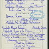 DINNER [held by] OCEANIC STEAMSHIP CO. - S.S.ZEALANDIA [at] EN ROUTE TO AUSTRALIA (SS)