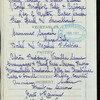 DINNER [held by] OCEANIC STEAMSHIP CO. - S.S.ZEALANDIA [at] EN ROUTE TO AUSTRALIA (SS)