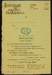 DAILY MENU [held by] CLAREMONT HOTEL [at] "RIVERSIDE DRIVE, NY" (HOTEL)