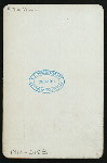 DINNER [held by] ATLANTIC TRANSPORT LINE - S.S.MESABA [at] EN ROUTE (SS;)